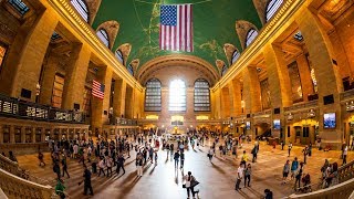 Walking Tour of Grand Central Terminal — New York City 【4K】🇺🇸 [upl. by Viva924]