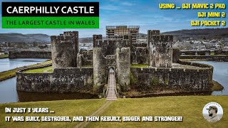 Caerphilly Castle  The Largest in Wales 2nd in Britain [upl. by Marder220]