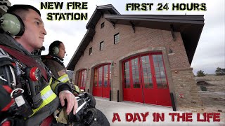 First 24 Hours in a New Fire Station  A Day in the Life [upl. by Ardnoek]