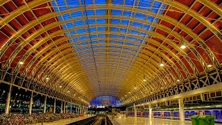 A Walk Around Londons Paddington Railway Station [upl. by Autrey230]