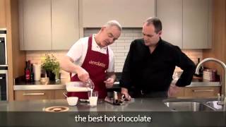 How to make a hot chocolate using an aerolatte milk frother [upl. by Ingram]