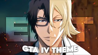 Aizen x Urahara  GTA IV Theme Edit [upl. by Durston]